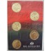 AUSTRALIA 1984 - 1992 . ONE 1 DOLLAR COINS . FIVE COIN SET . CHOICE UNCIRCULATED